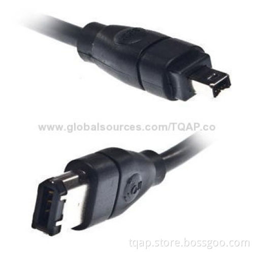 Firewire Cable, 6P/4P